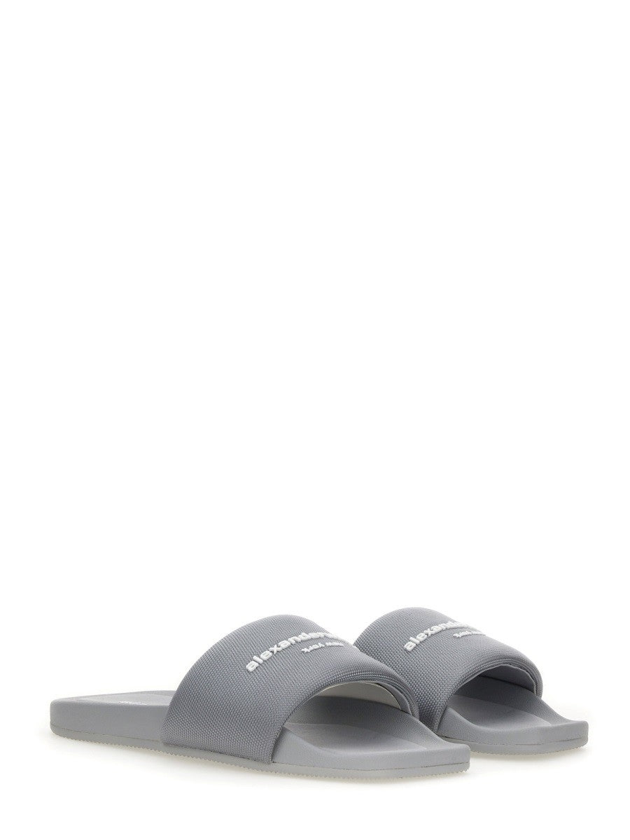 Alexander Wang NYLON "AW" SANDAL