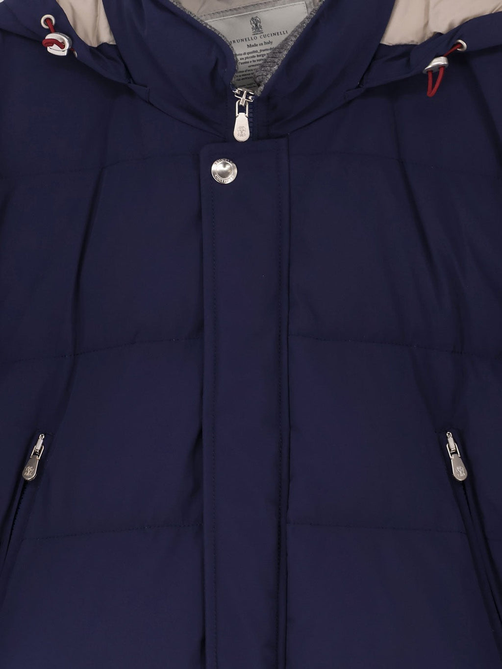 Brunello Cucinelli Nylon down jacket with hood