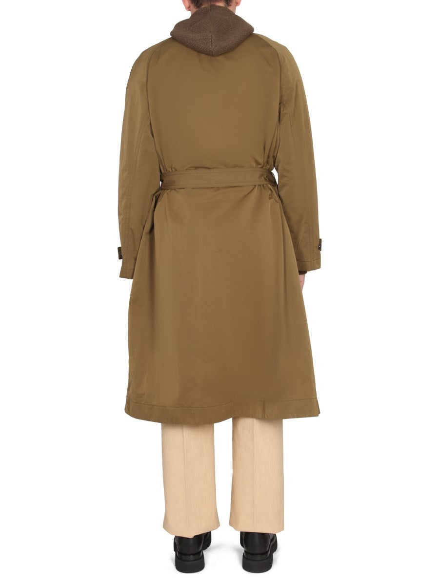 Bottega Veneta NYLON FOLDING TRENCH COAT