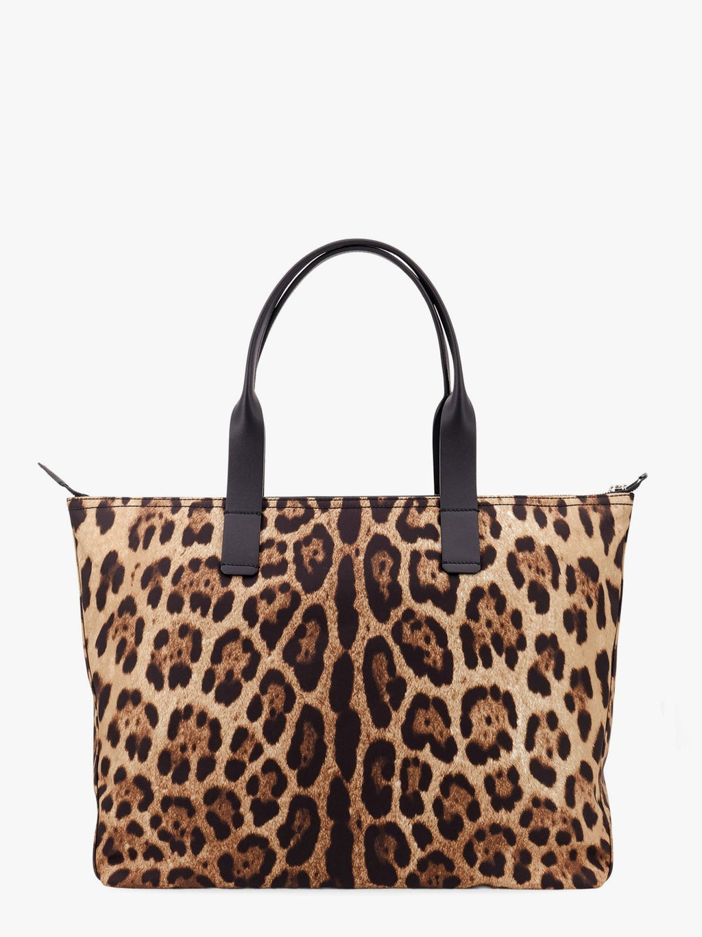 Dolce & Gabbana Nylon shoulder bag with animalier print