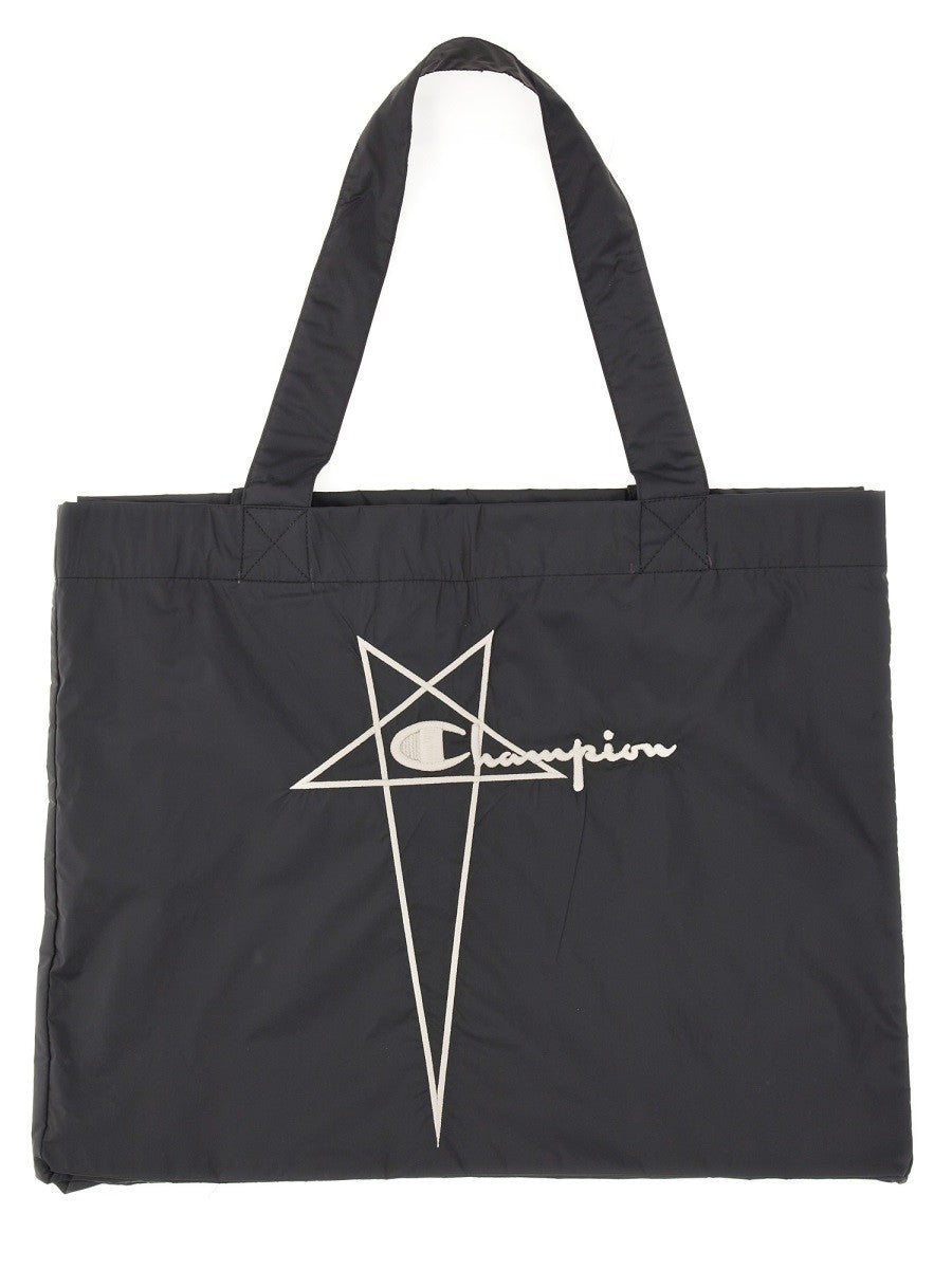 CHAMPION X RICK OWENS NYLON TOTE BAG