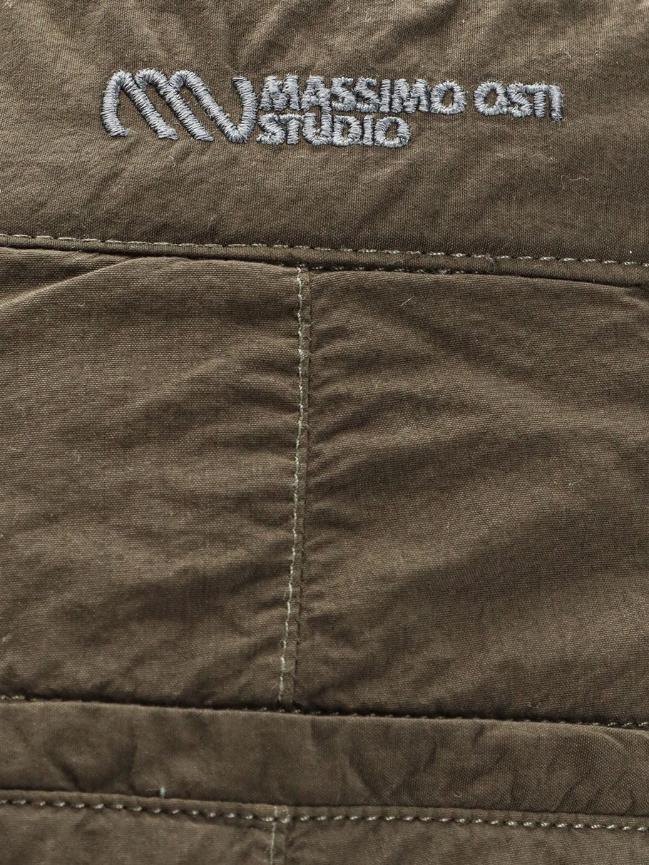 MASSIMO OSTI Nylon trousers