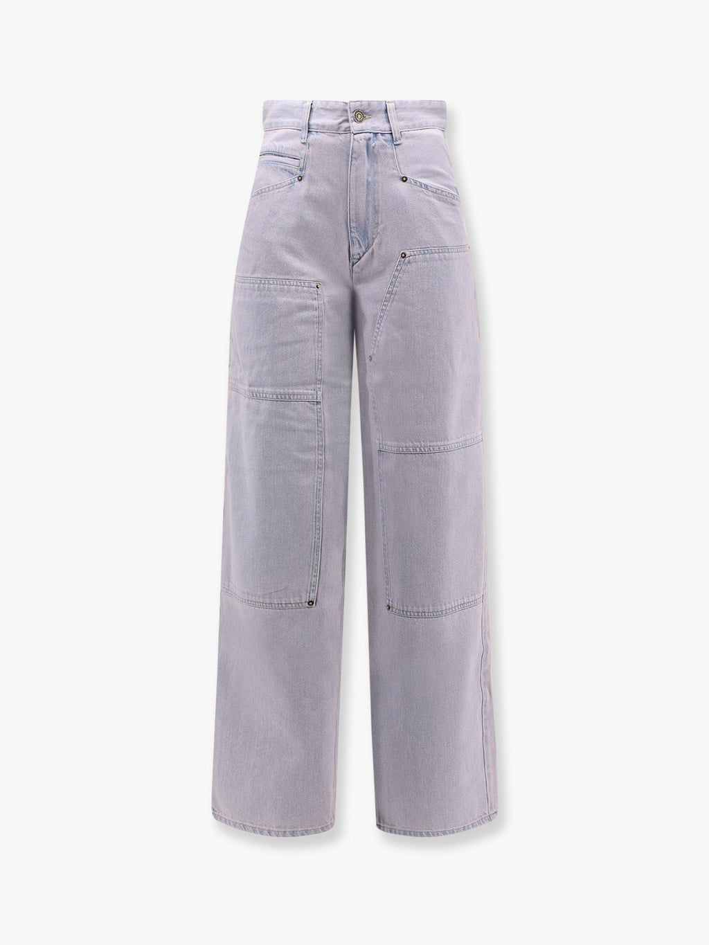 MARANT ETOILE Ophra light blue cotton jeans