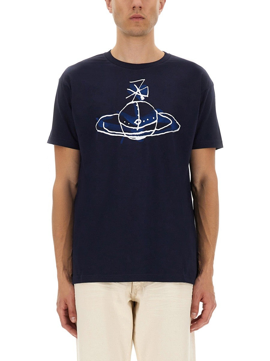 Vivienne Westwood ORB PRINT T-SHIRT