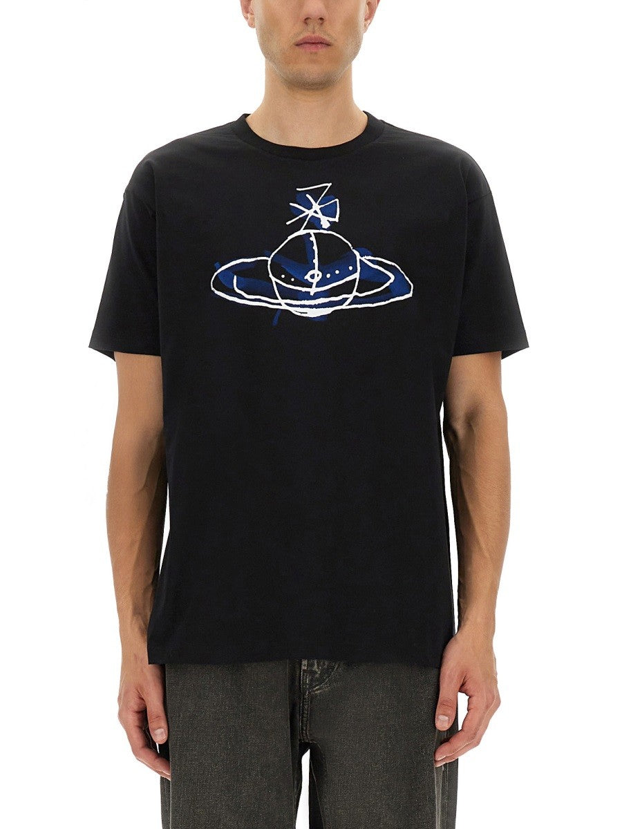 Vivienne Westwood ORB PRINT T-SHIRT