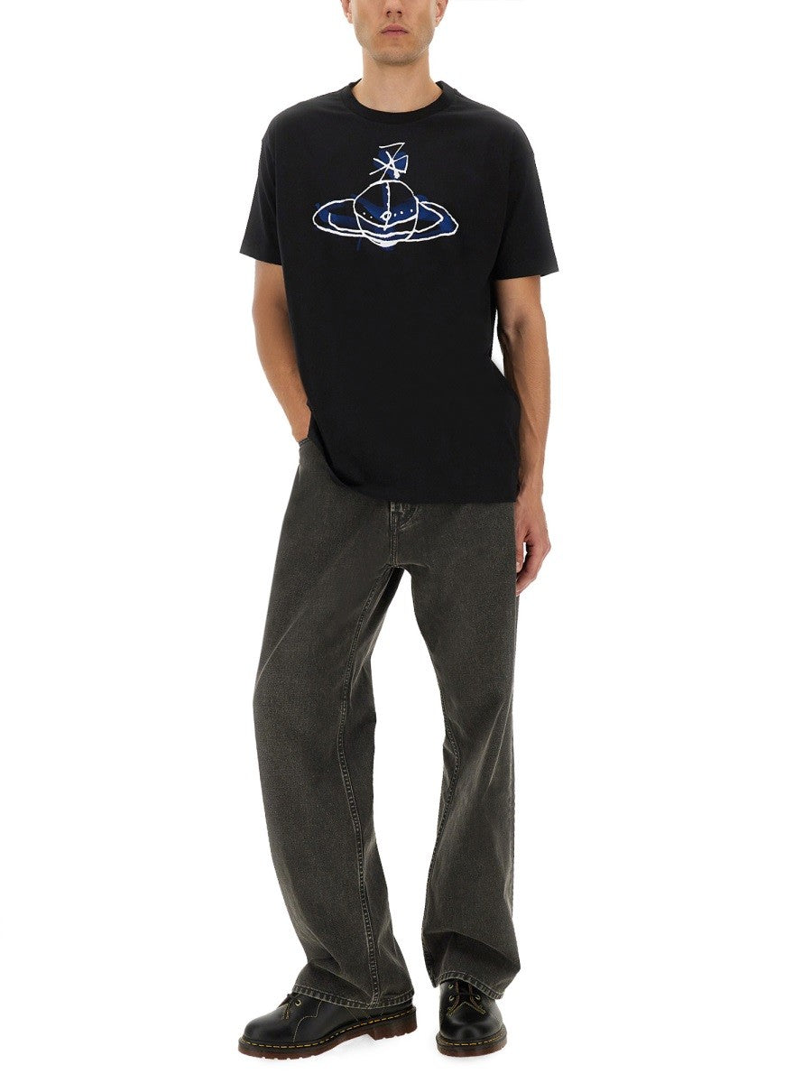 Vivienne Westwood ORB PRINT T-SHIRT