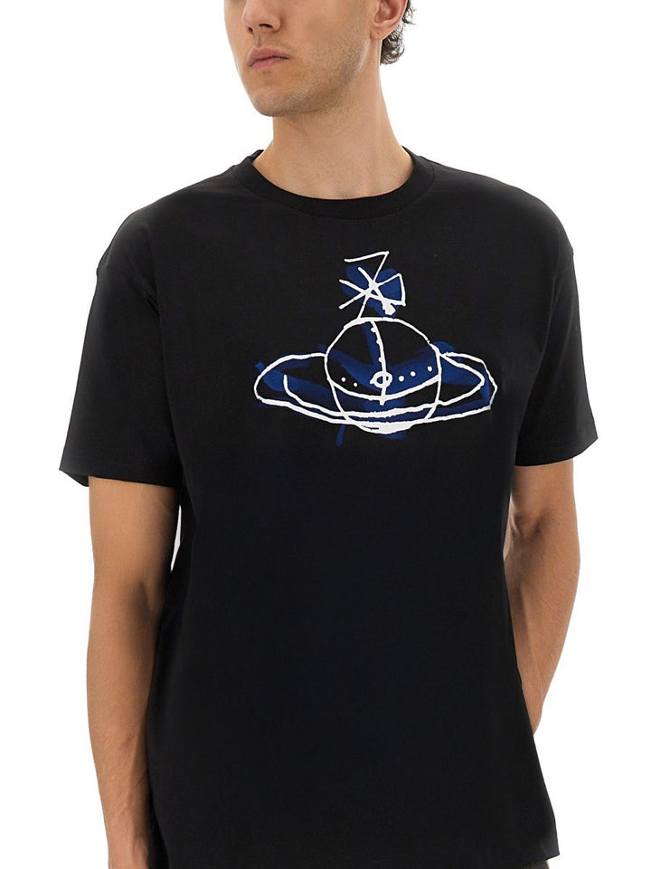 Vivienne Westwood ORB PRINT T-SHIRT