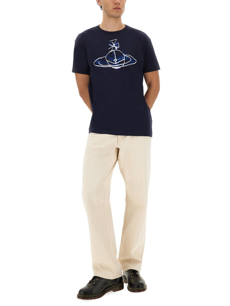 Vivienne Westwood ORB PRINT T-SHIRT
