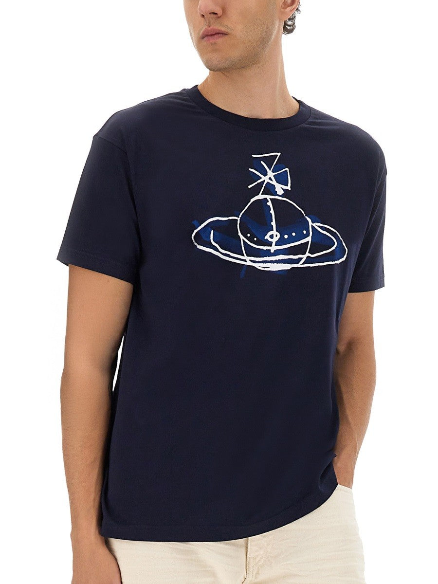 Vivienne Westwood ORB PRINT T-SHIRT