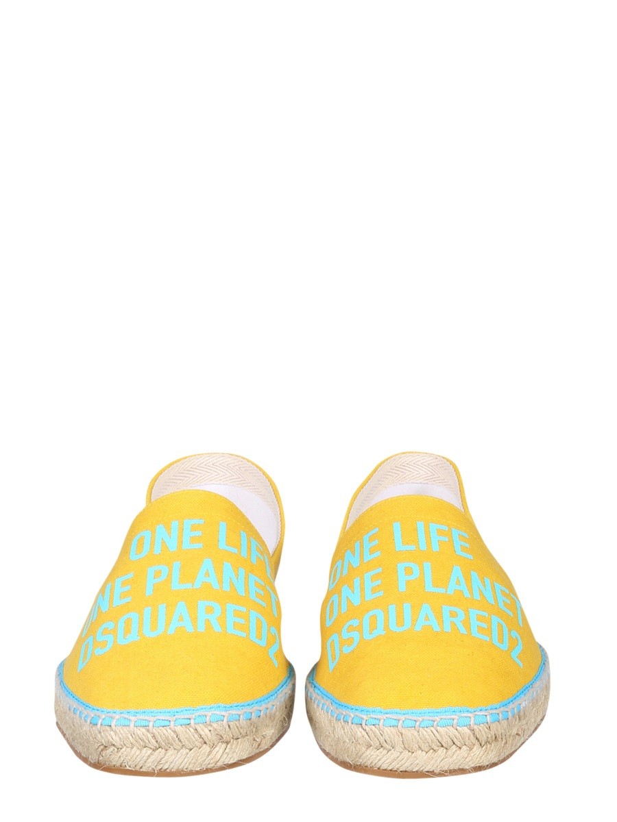Dsquared ORGANIC CANVAS ESPADRILLE
