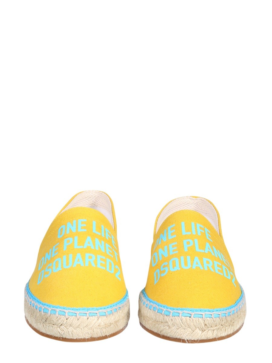 Dsquared ORGANIC CANVAS ESPADRILLE