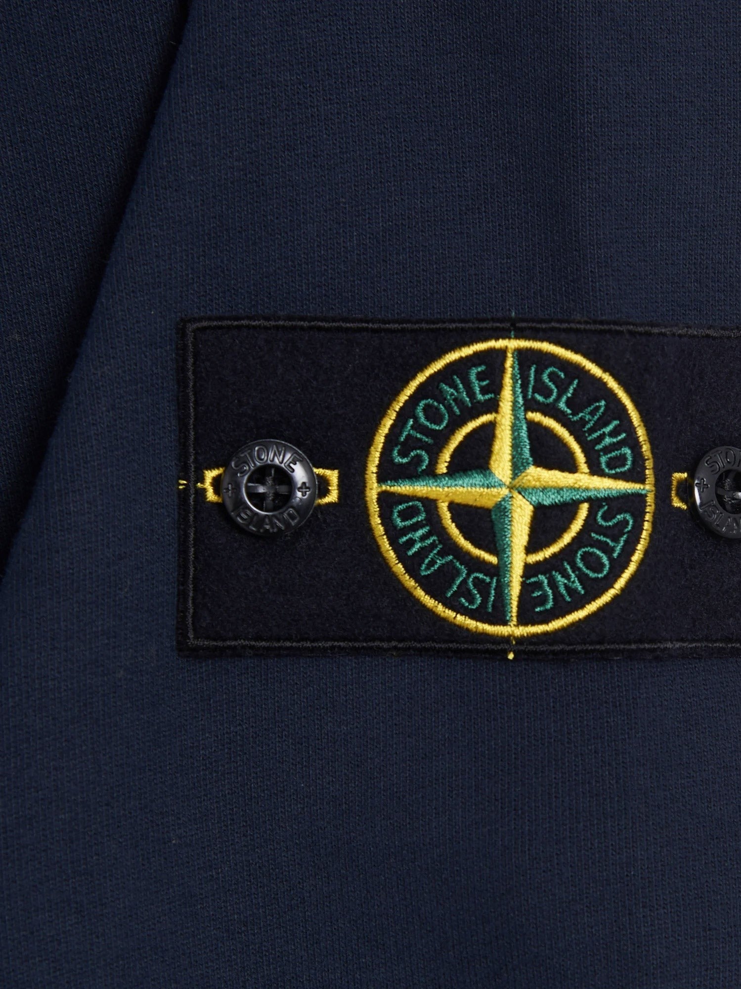 Stone Island Organic cotton hooded sweatshirt