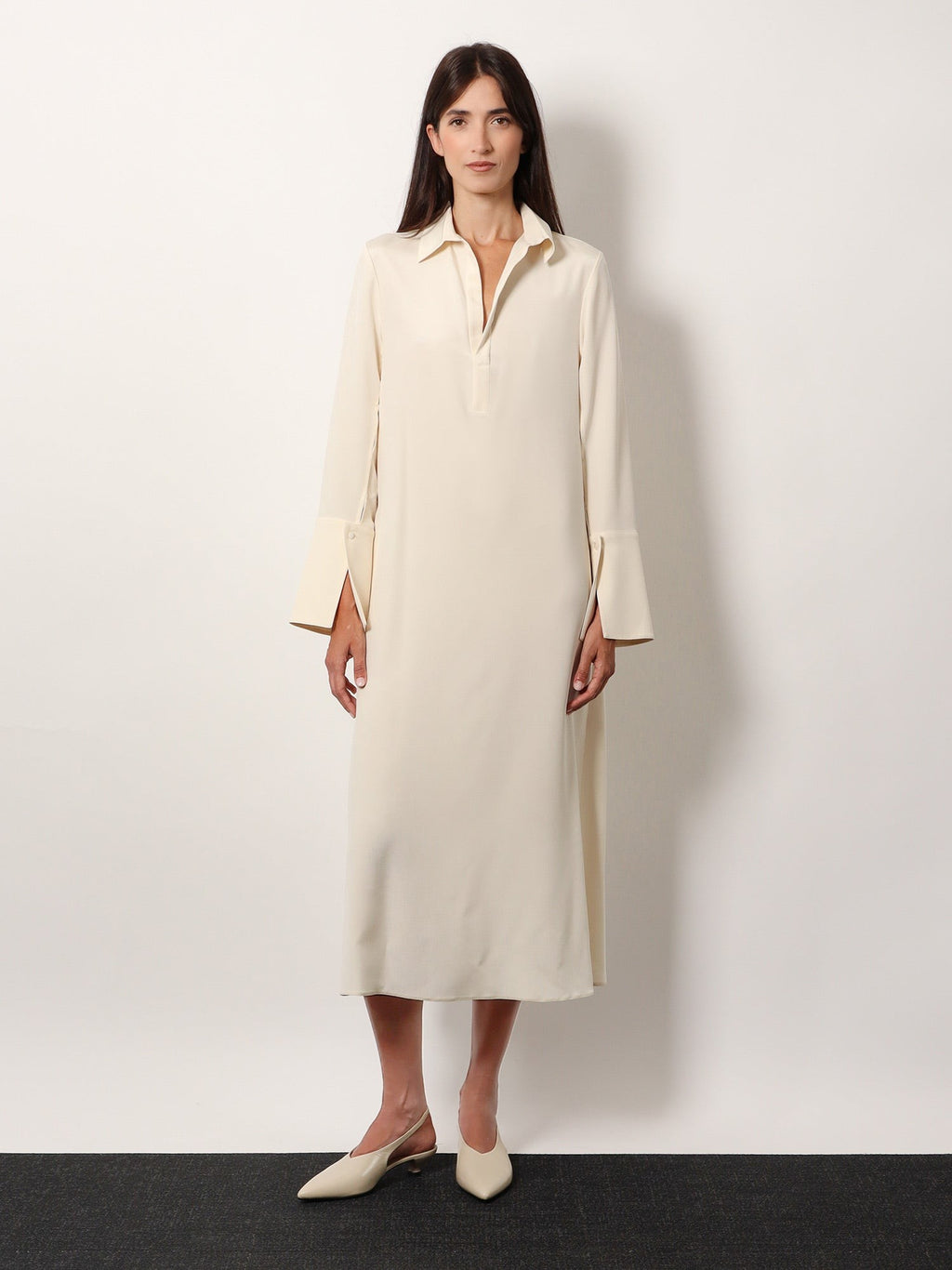 Max Mara Ossola midi silk dress