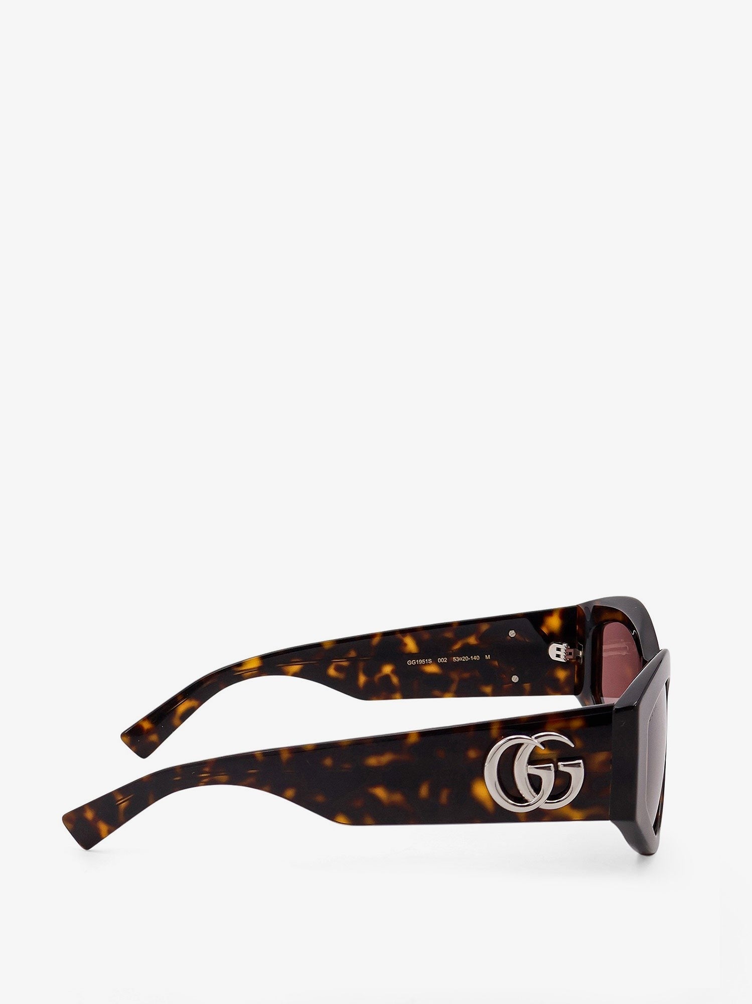 Gucci Oval acetate sunglasses
