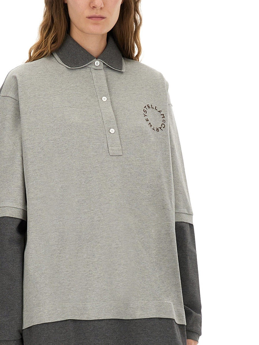stella mccartney OVERSIZE POLO.