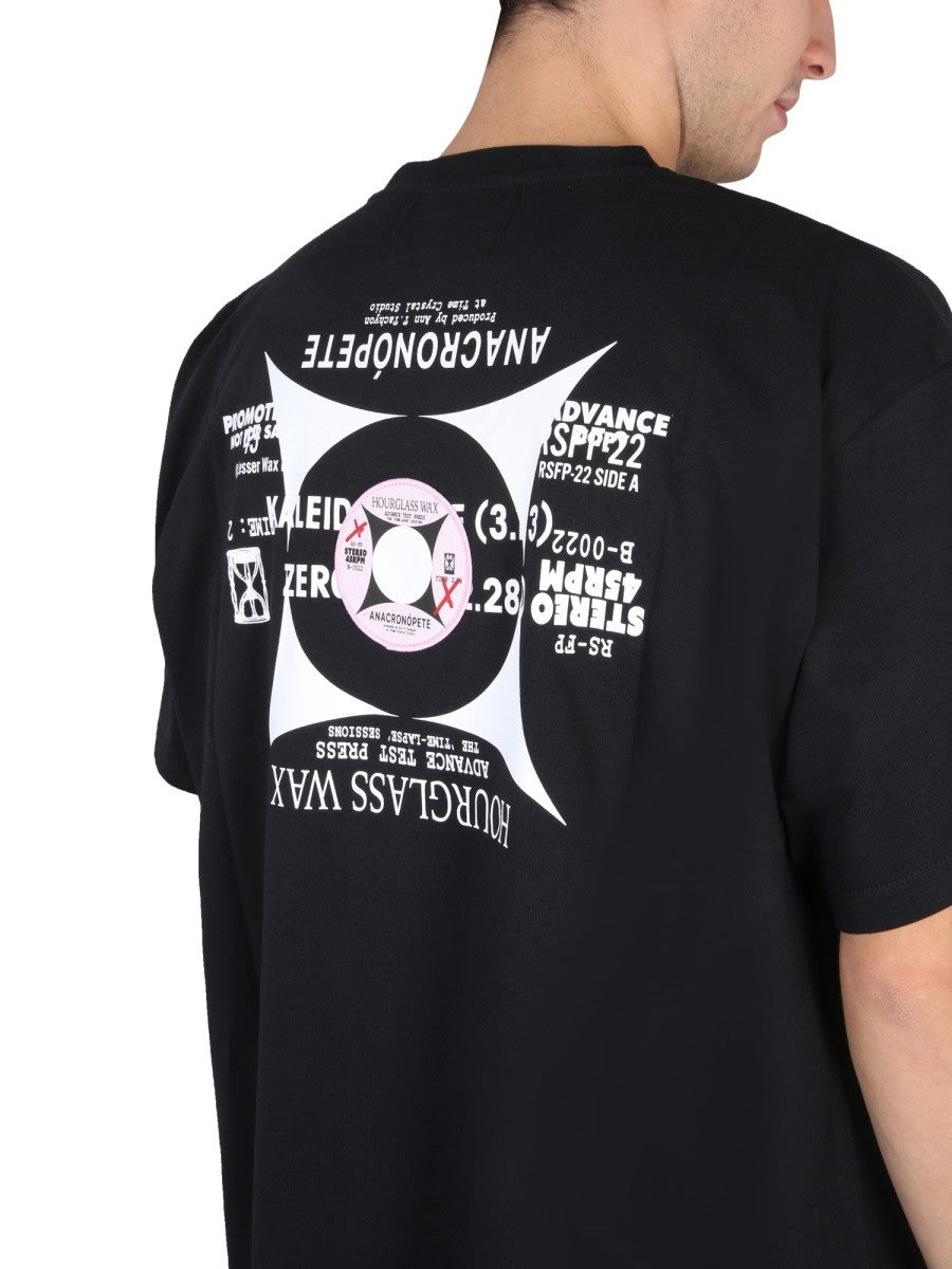 FRED PERRY X RAF SIMONS OVERSIZED LOGO T-SHIRT