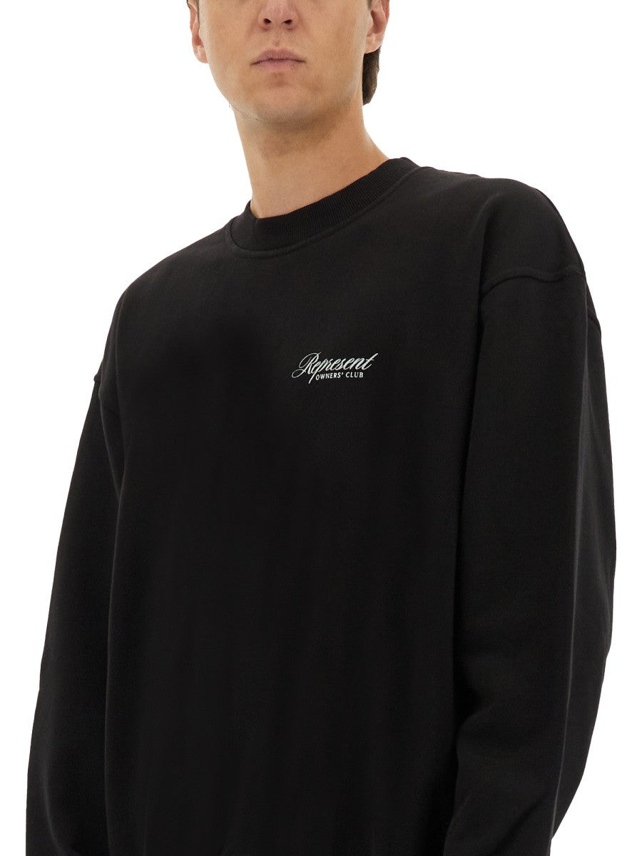 Represent "OWNERS CLUB SCRIPT" SWEATSHIRT