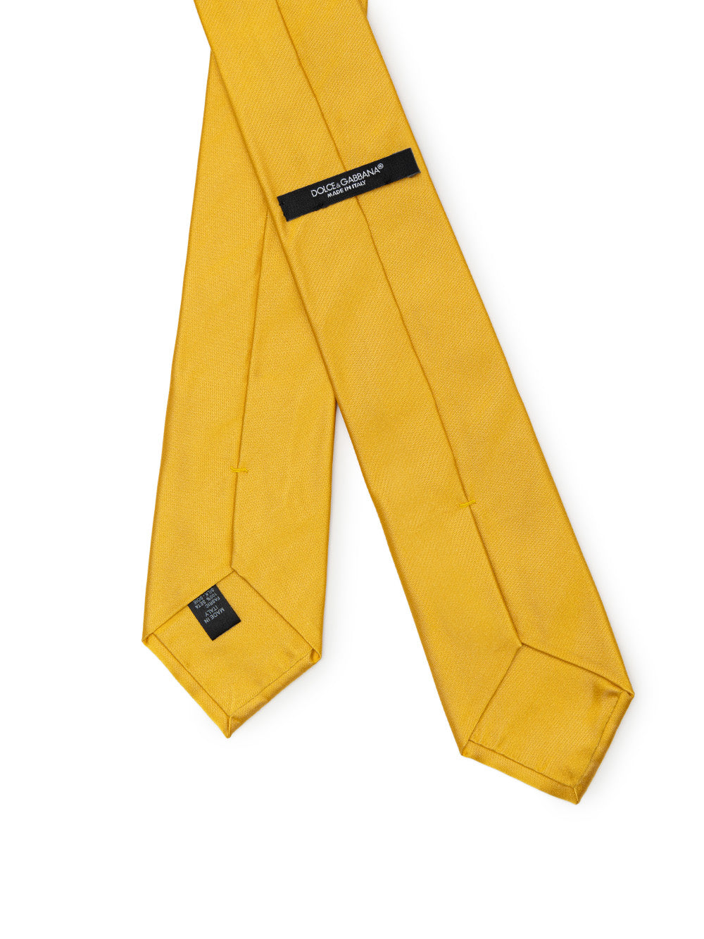 Dolce & Gabbana Silk Gold Tie