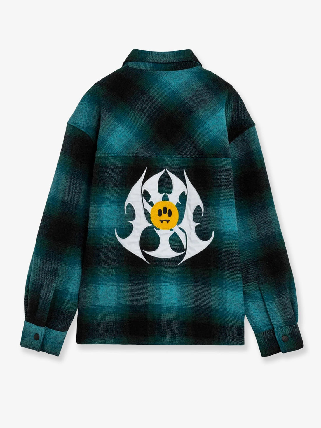 Barrow Padded flannel shirt