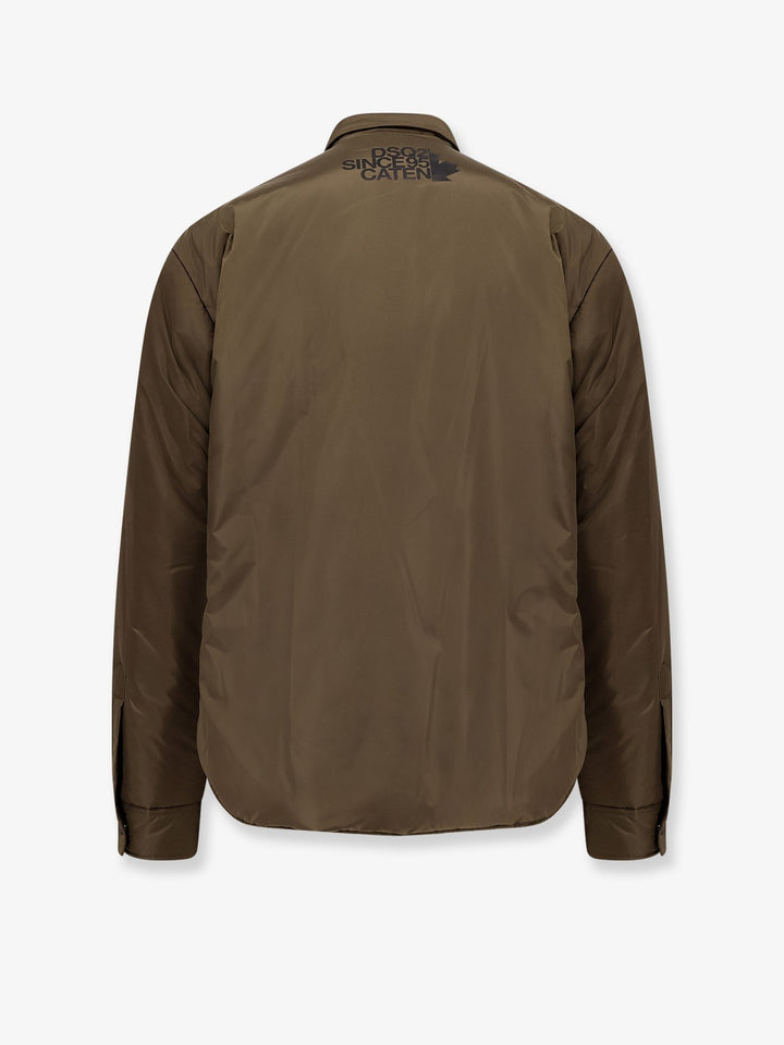 Dsquared2 Padded nylon shirt/jacket
