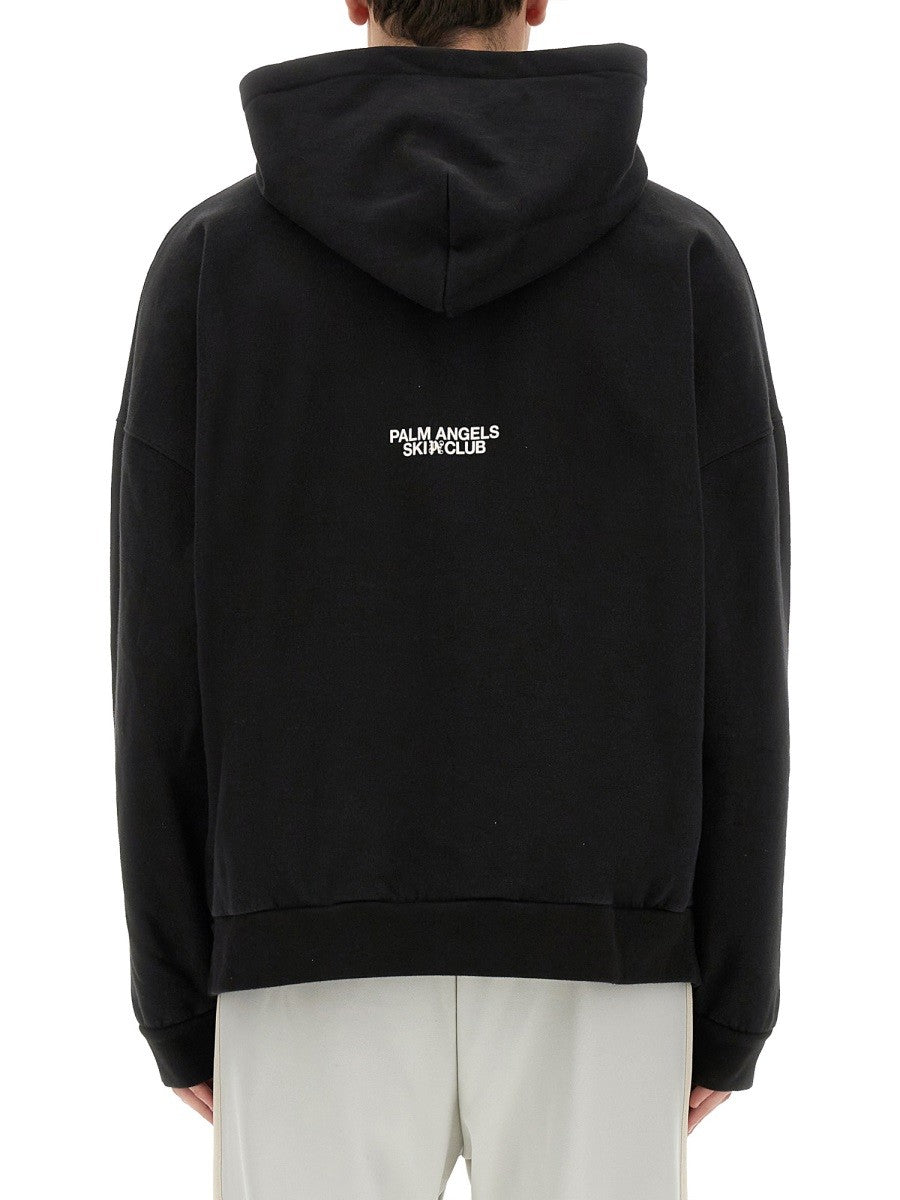 Palm Angels PALM SKI CLUB PRINT SWEATSHIRT