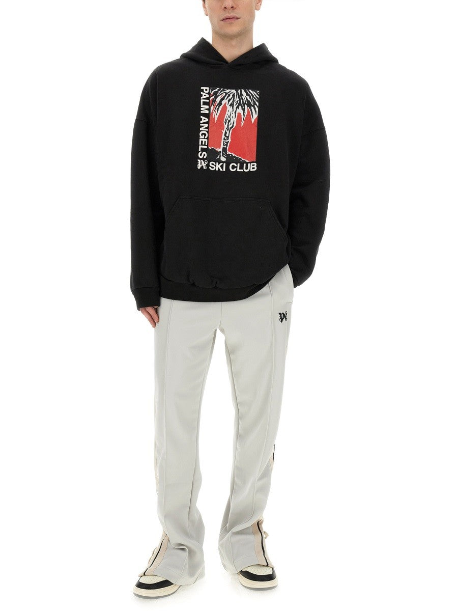 Palm Angels PALM SKI CLUB PRINT SWEATSHIRT