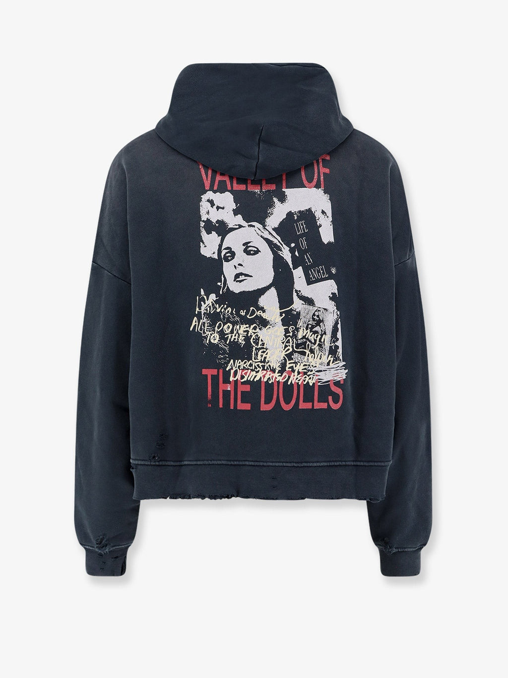 PALY Paly cotton sweatshirt with Destroyed effect