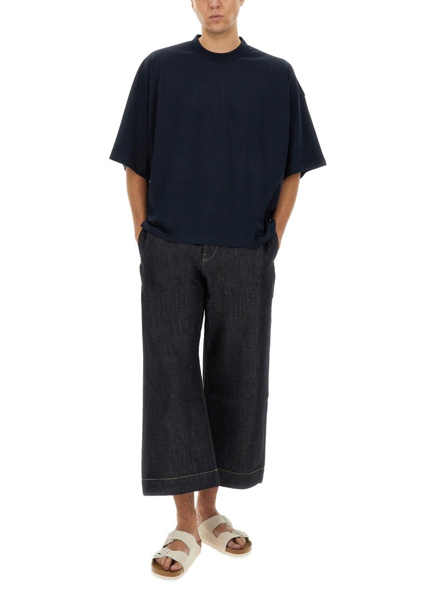 STUDIO NICHOLSON PANTALONE IN DENIM