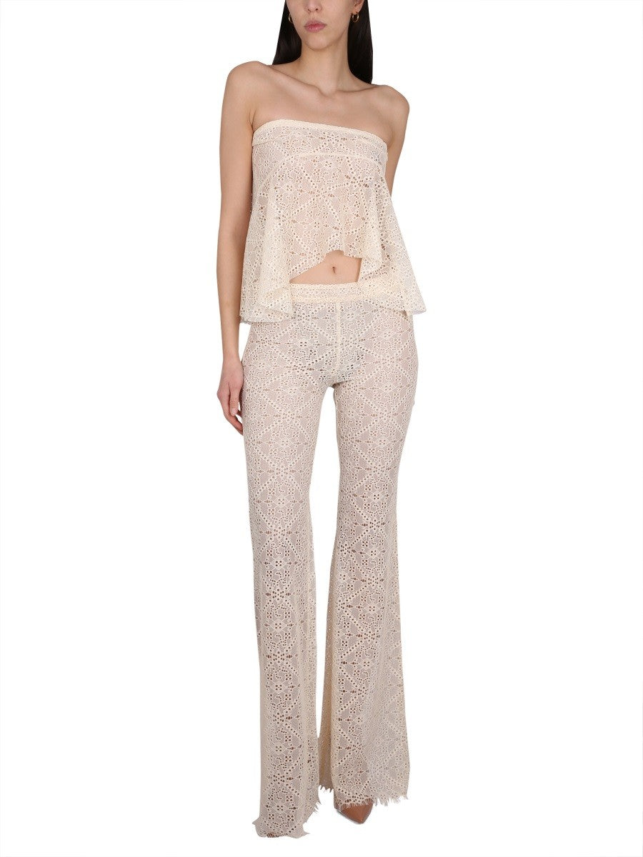 Dsquared PANTS WITH EMBROIDERY
