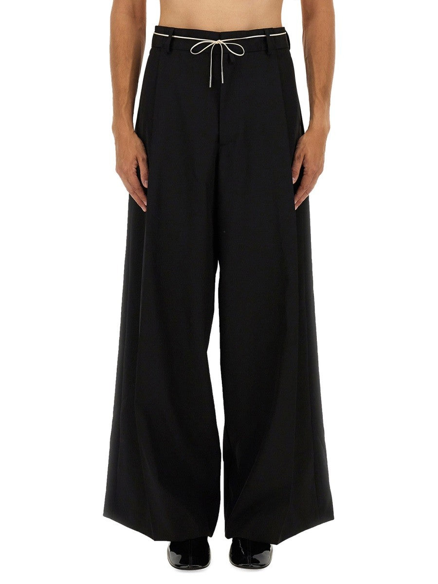 Dries Van Noten PANTS WITH PLEATS