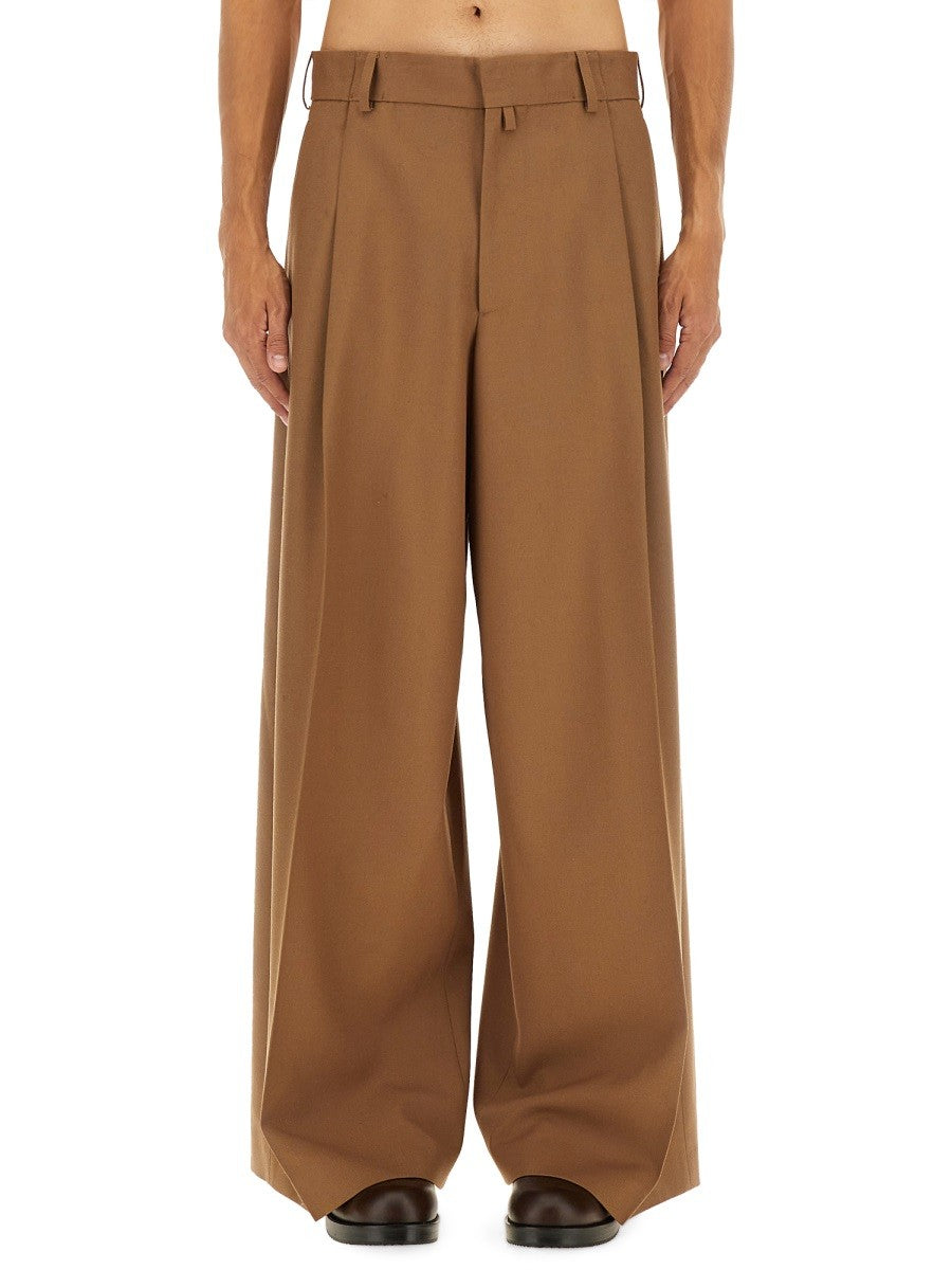 Dries Van Noten PANTS WITH PLEATS