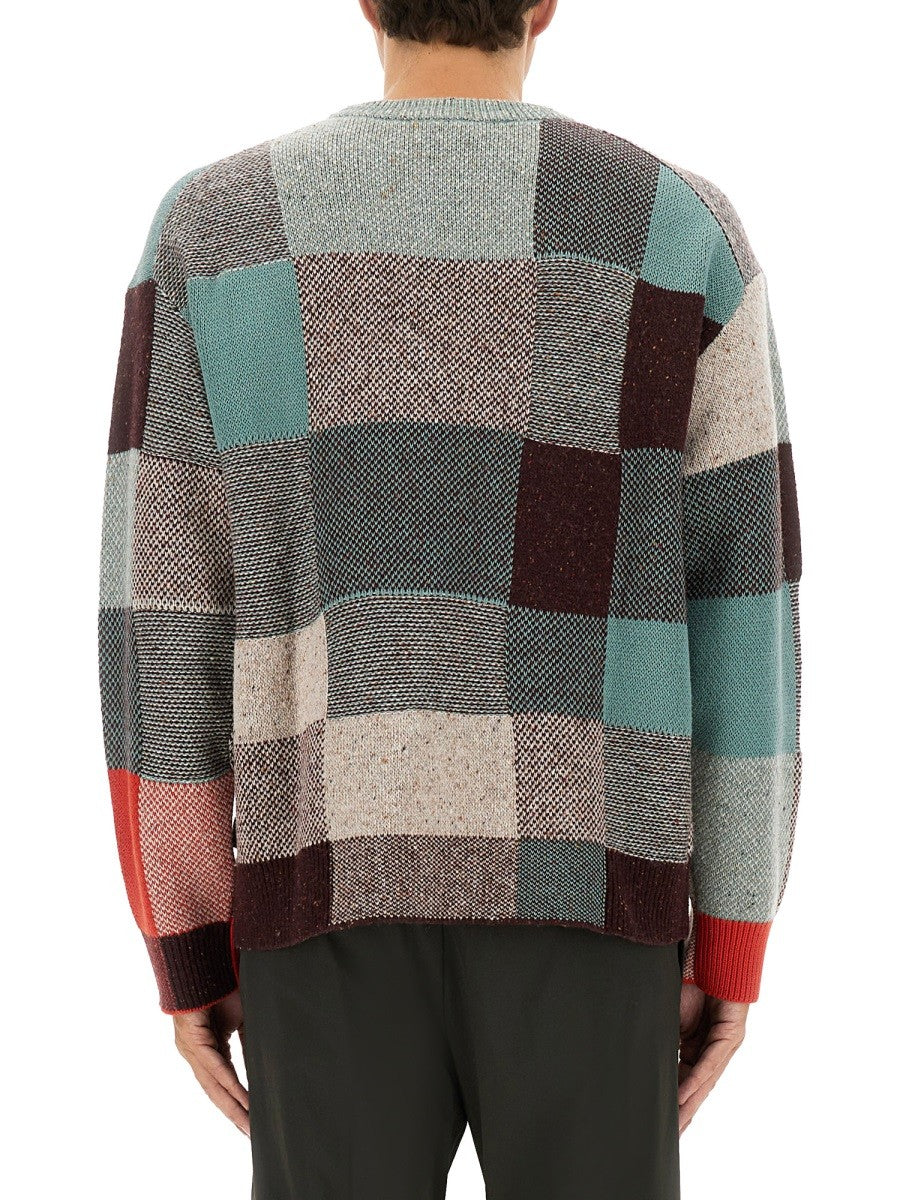 PS BY PAUL SMITH PATCHWORK KNITTING