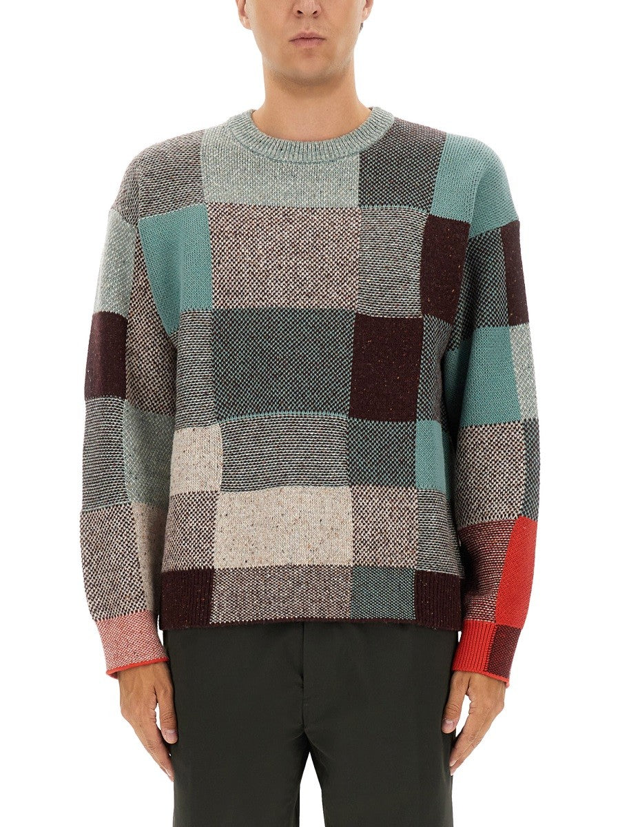 PS BY PAUL SMITH PATCHWORK KNITTING