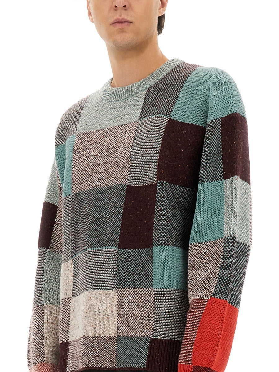 PS BY PAUL SMITH PATCHWORK KNITTING