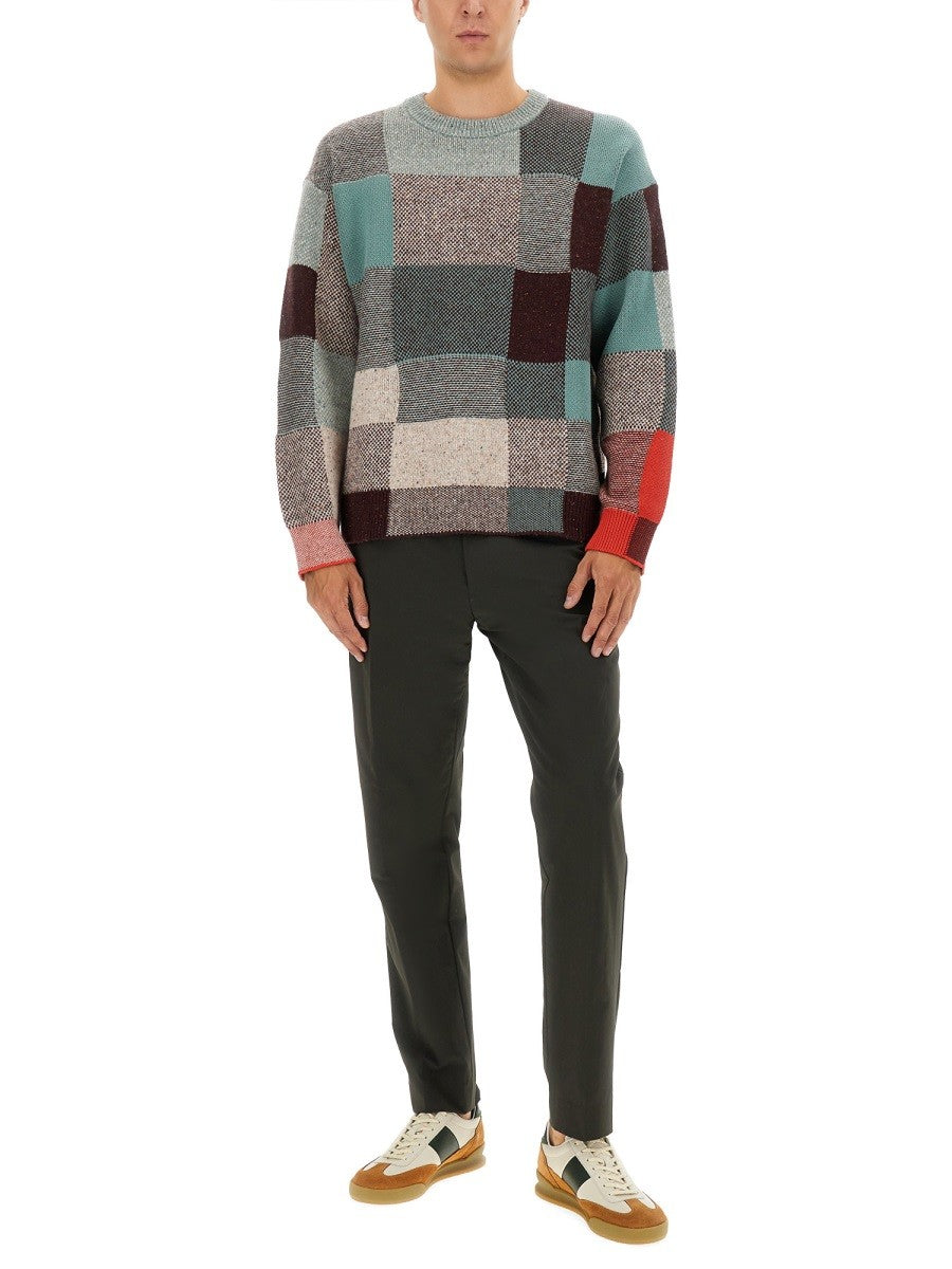 PS BY PAUL SMITH PATCHWORK KNITTING