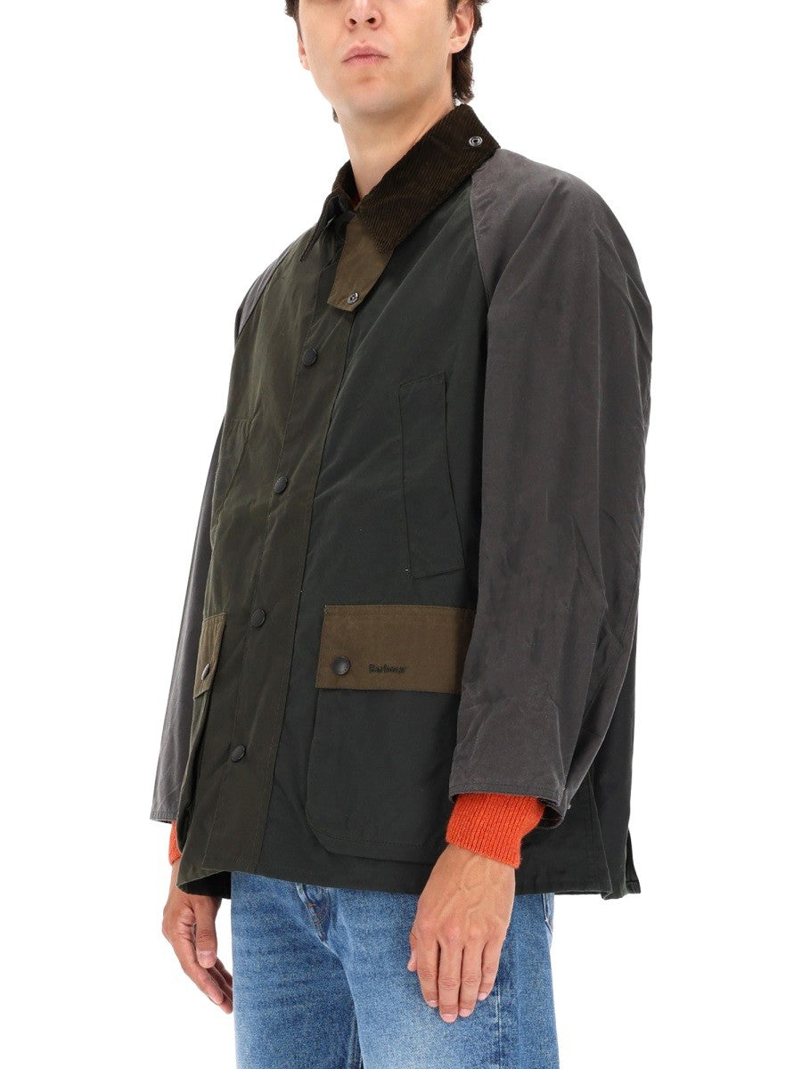 BARBOUR "PATCHWORK BEDALE" WAXED JACKET