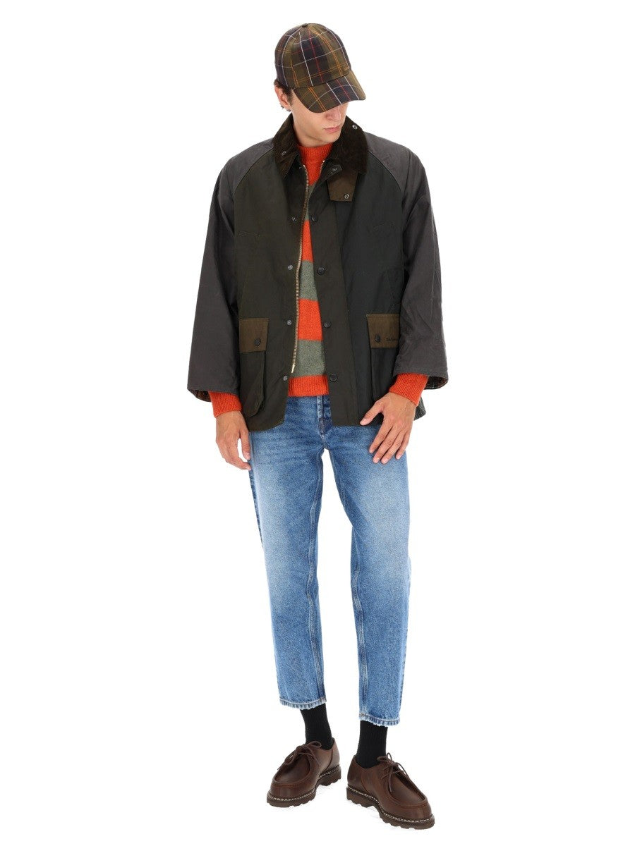 BARBOUR "PATCHWORK BEDALE" WAXED JACKET