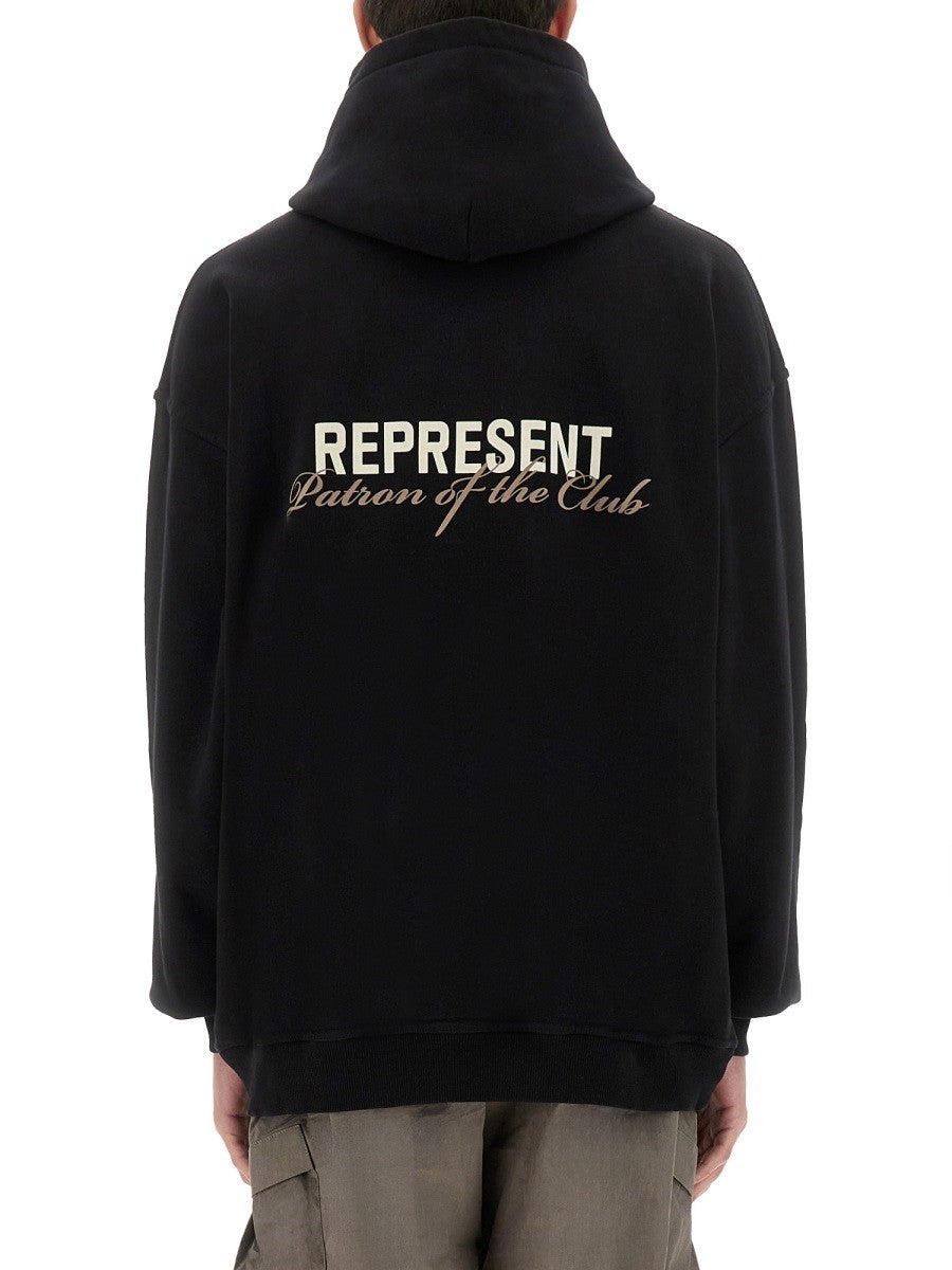 Represent "PATRON OF THE CLUB" HOODIE