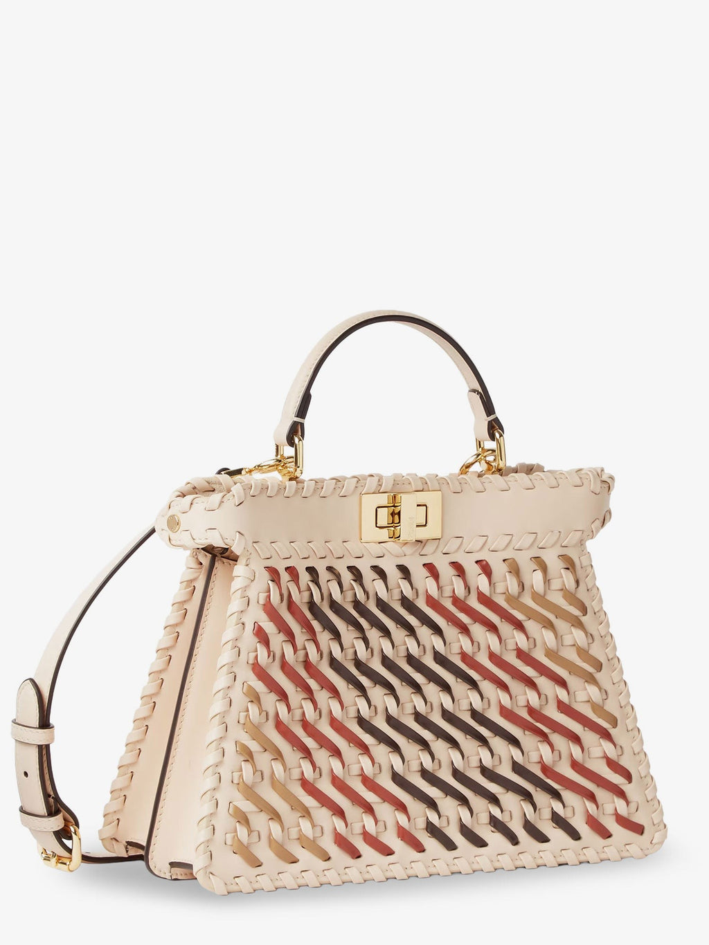 Fendi Peekaboo ISeeU Small leather crossbody bag