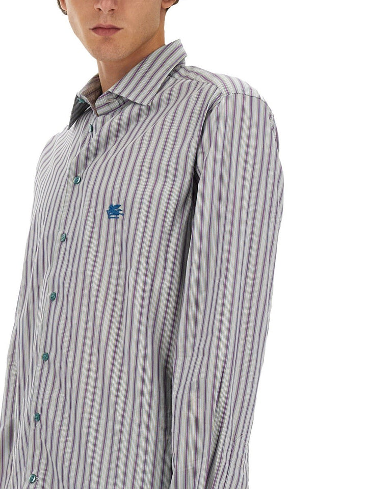 Etro PEGASUS LOGO SHIRT