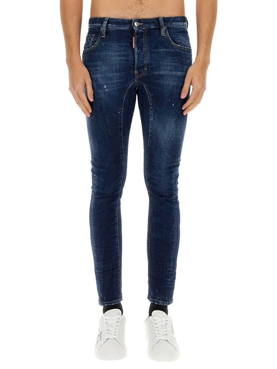 Dsquared "PERFECT CLEAN WASH TIDY BIKER" JEANS