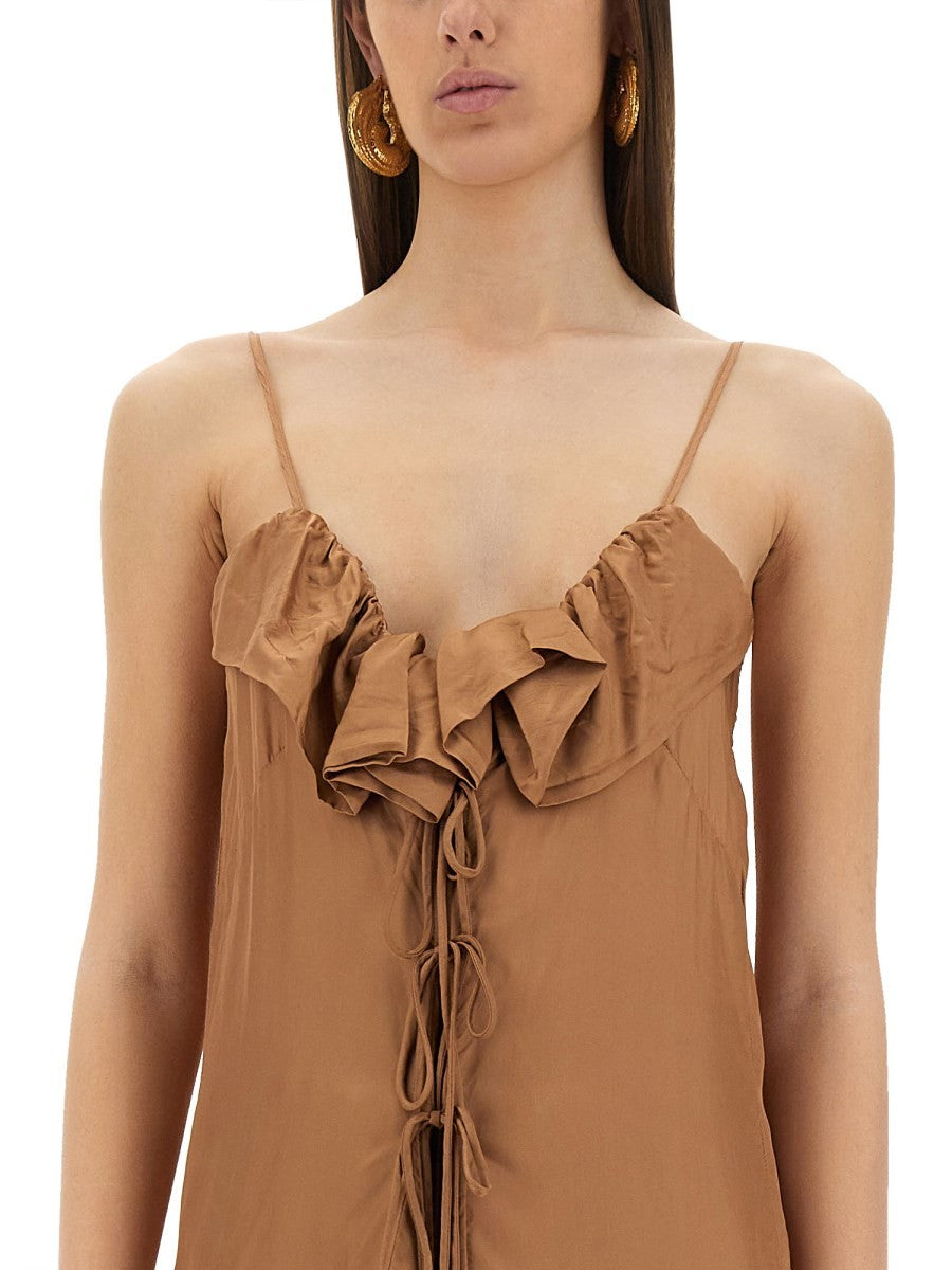 Dries Van Noten PETTICOAT DRESS WITH RUFFLES