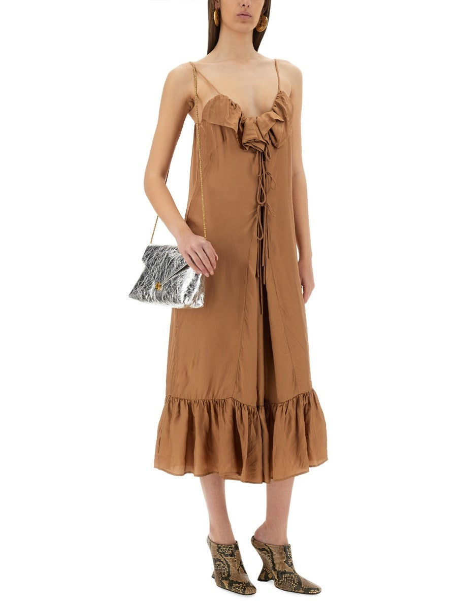 Dries Van Noten PETTICOAT DRESS WITH RUFFLES