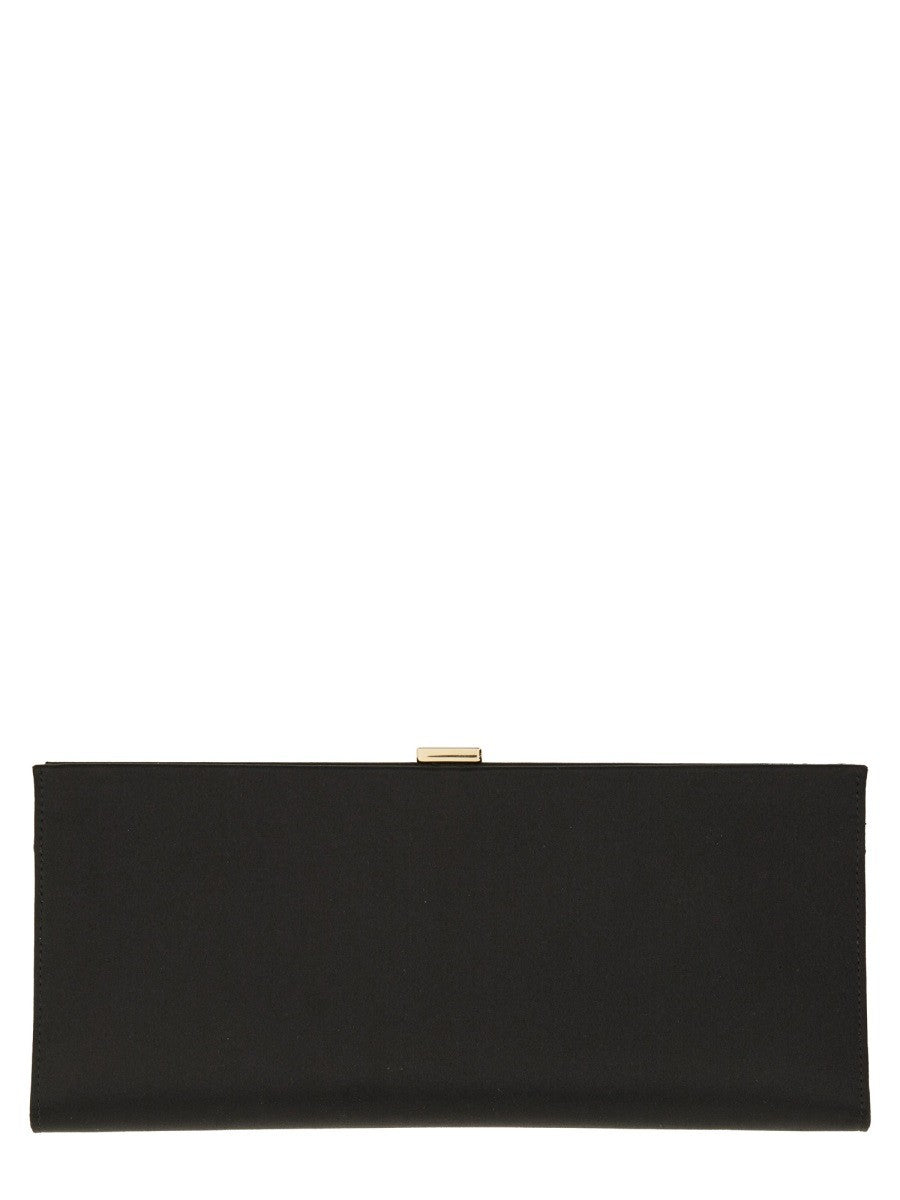ROGER VIVIER "PILGRIM" BUCKLE CLUTCH BAG