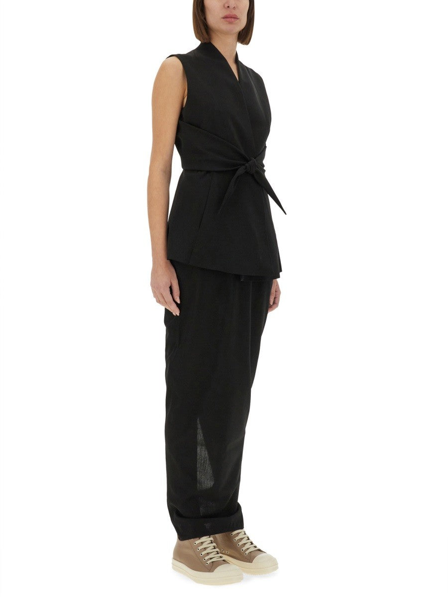 RICK OWENS "PILLAR" MAXI SKIRT