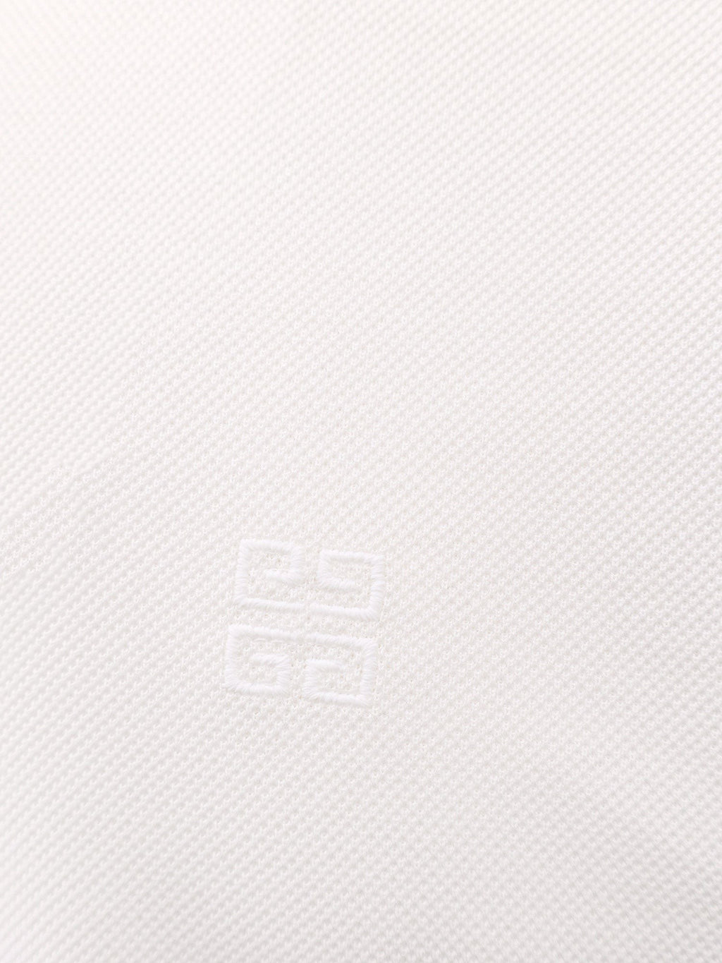 Givenchy Piqué cotton polo shirt with 4g embroidery