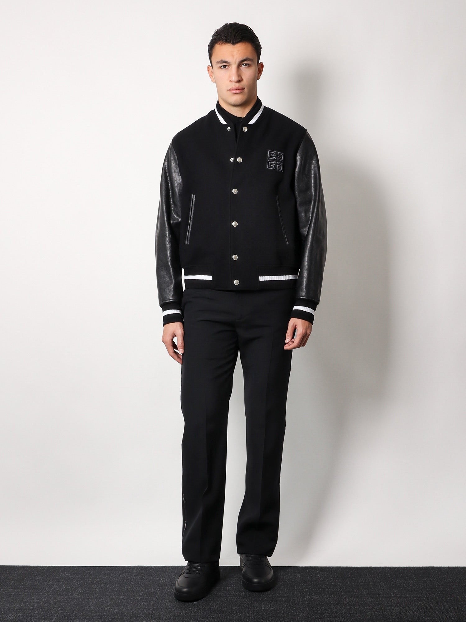Givenchy Piqué cotton polo shirt with 4g embroidery