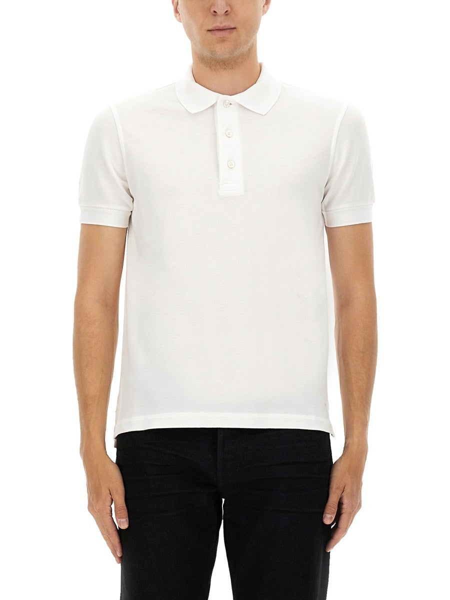 TOM FORD PIQUE POLO.