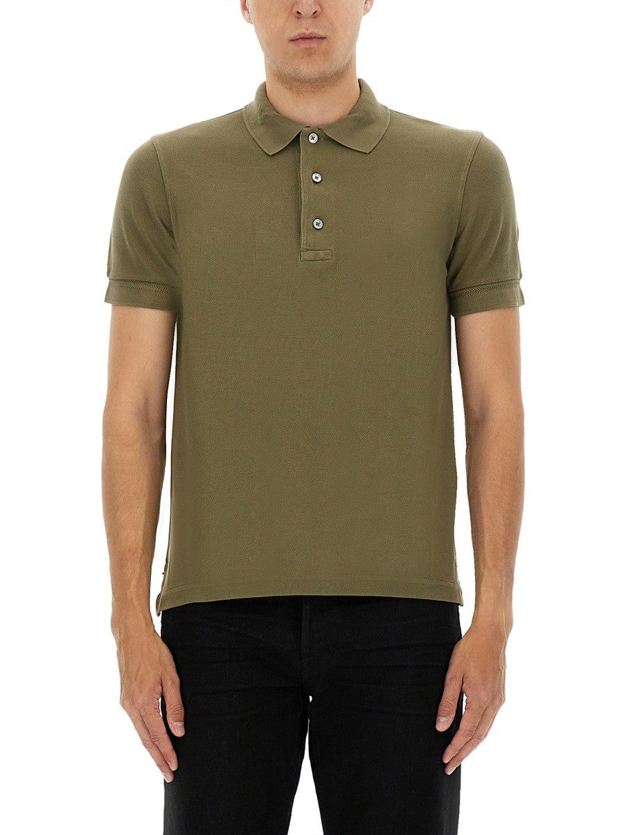 TOM FORD PIQUE POLO.