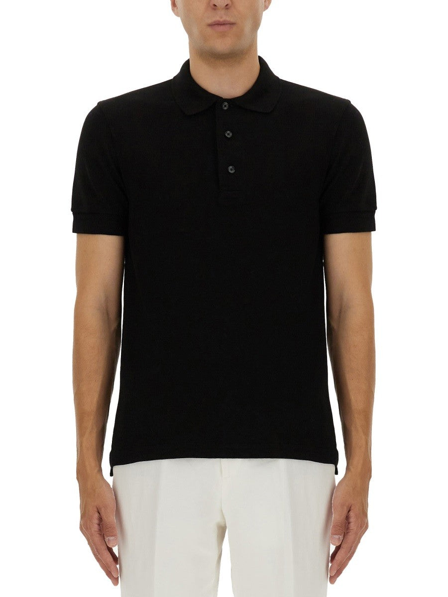 TOM FORD PIQUE POLO.